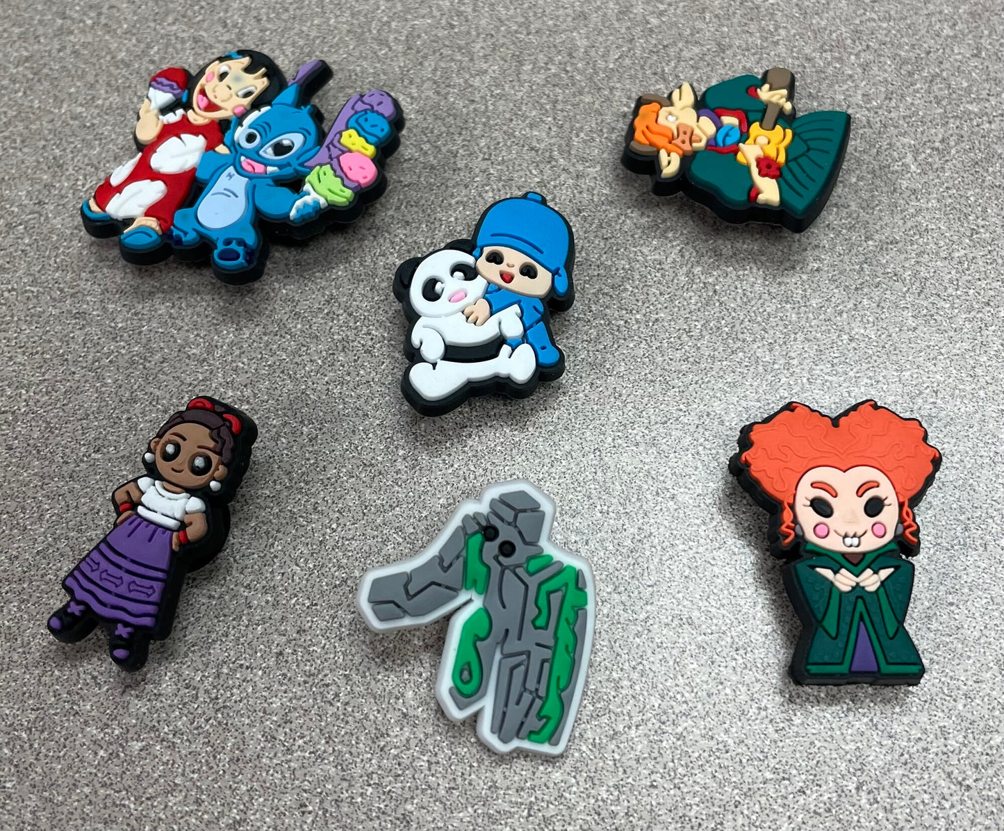 Multi  Jibbitz Characters, None