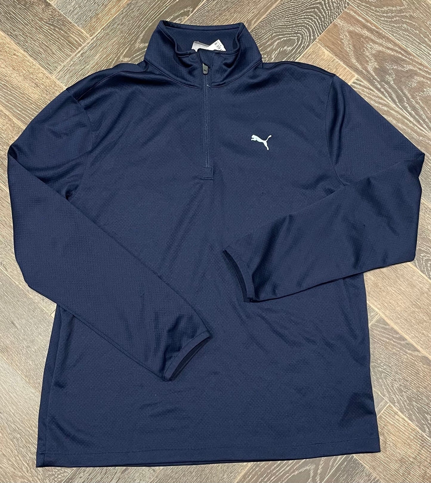 Navy  Puma 1/2 Zip Pullover, 14Y