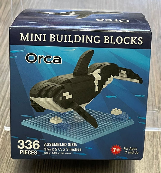 Multi  Mini Building Blocks Orca, 7Y+