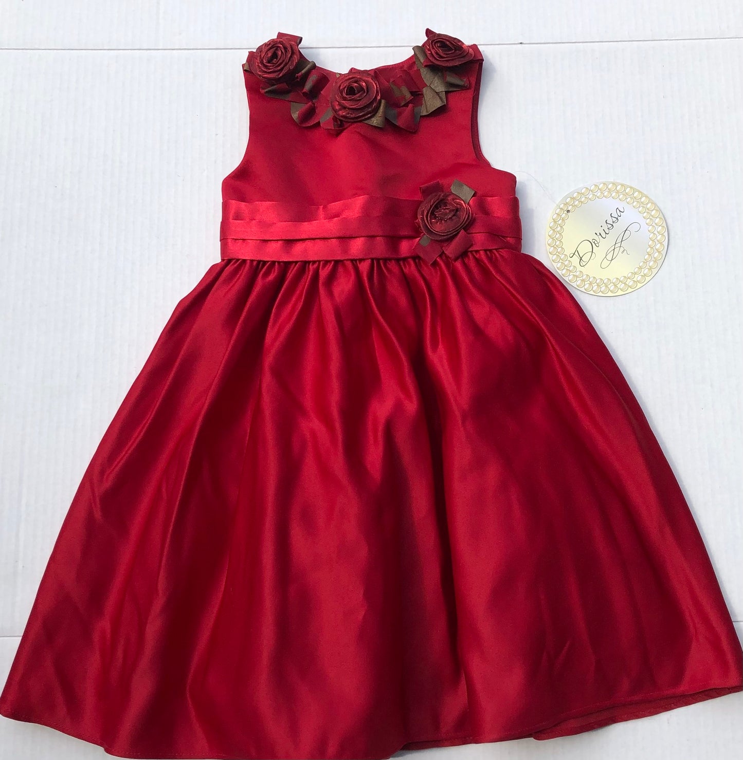 Red  Dorissa Dress, 24M