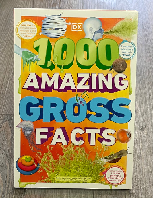 Multi  1000 Amzing Gross Facts, Paperback