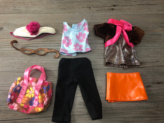 Multi  Corelle Doll Clothes Set, 7 Pieces