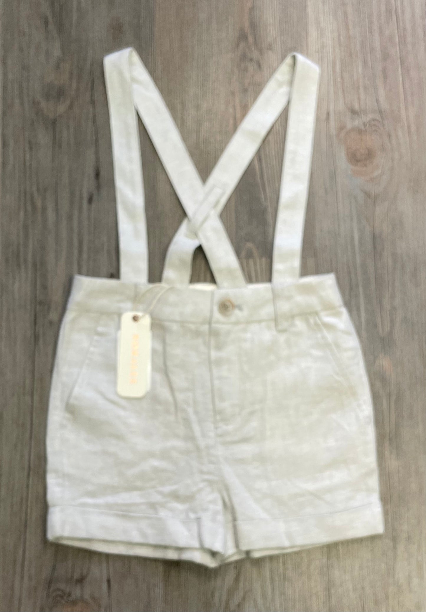 Grey  Noralee Suspender Shorts, 2Y