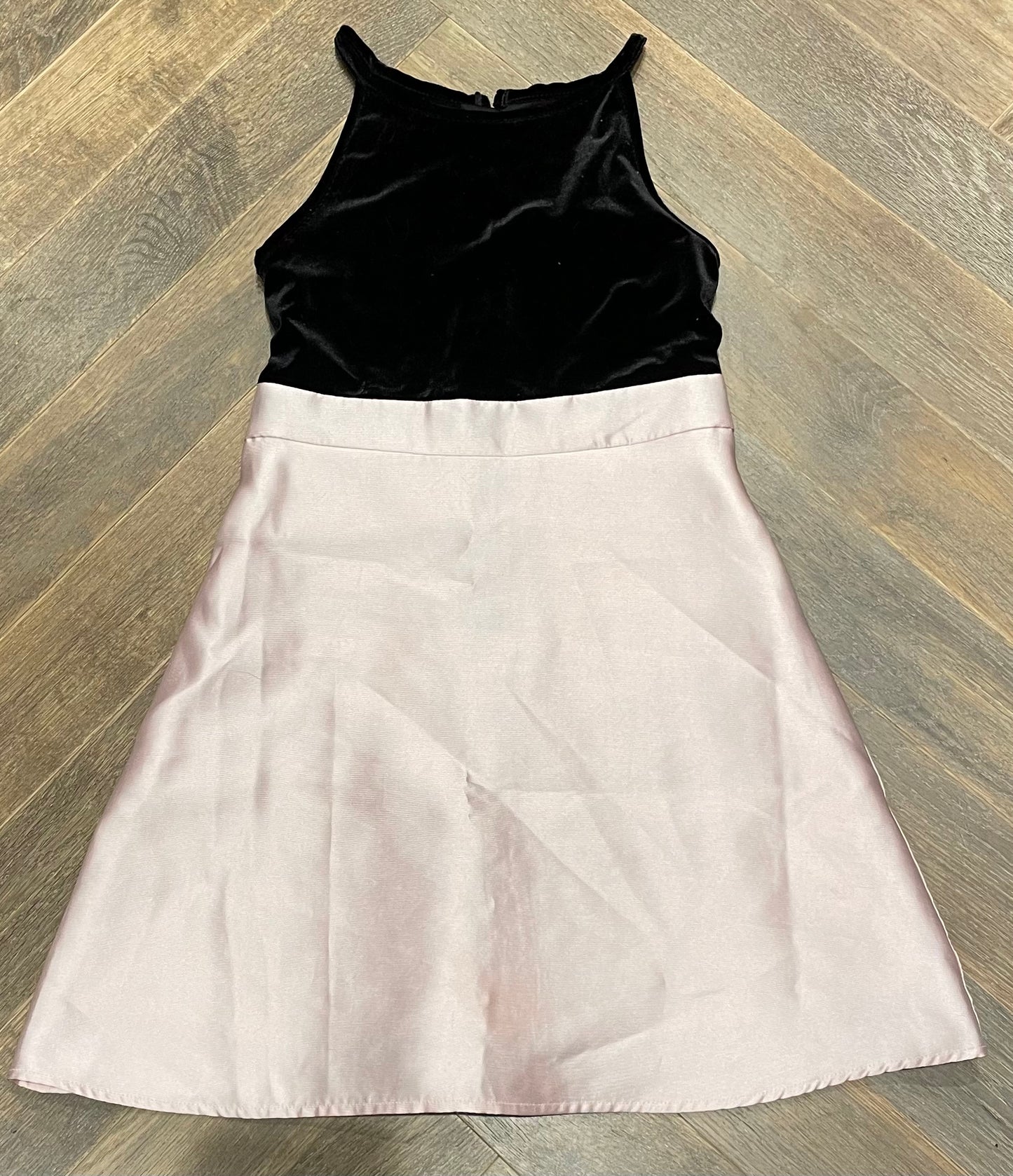 Pink  CP  Velour Dress, 8Y
