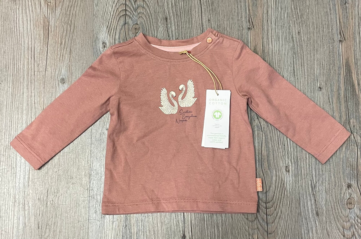 Buttercr  Noppies LS Tee, 1-2M