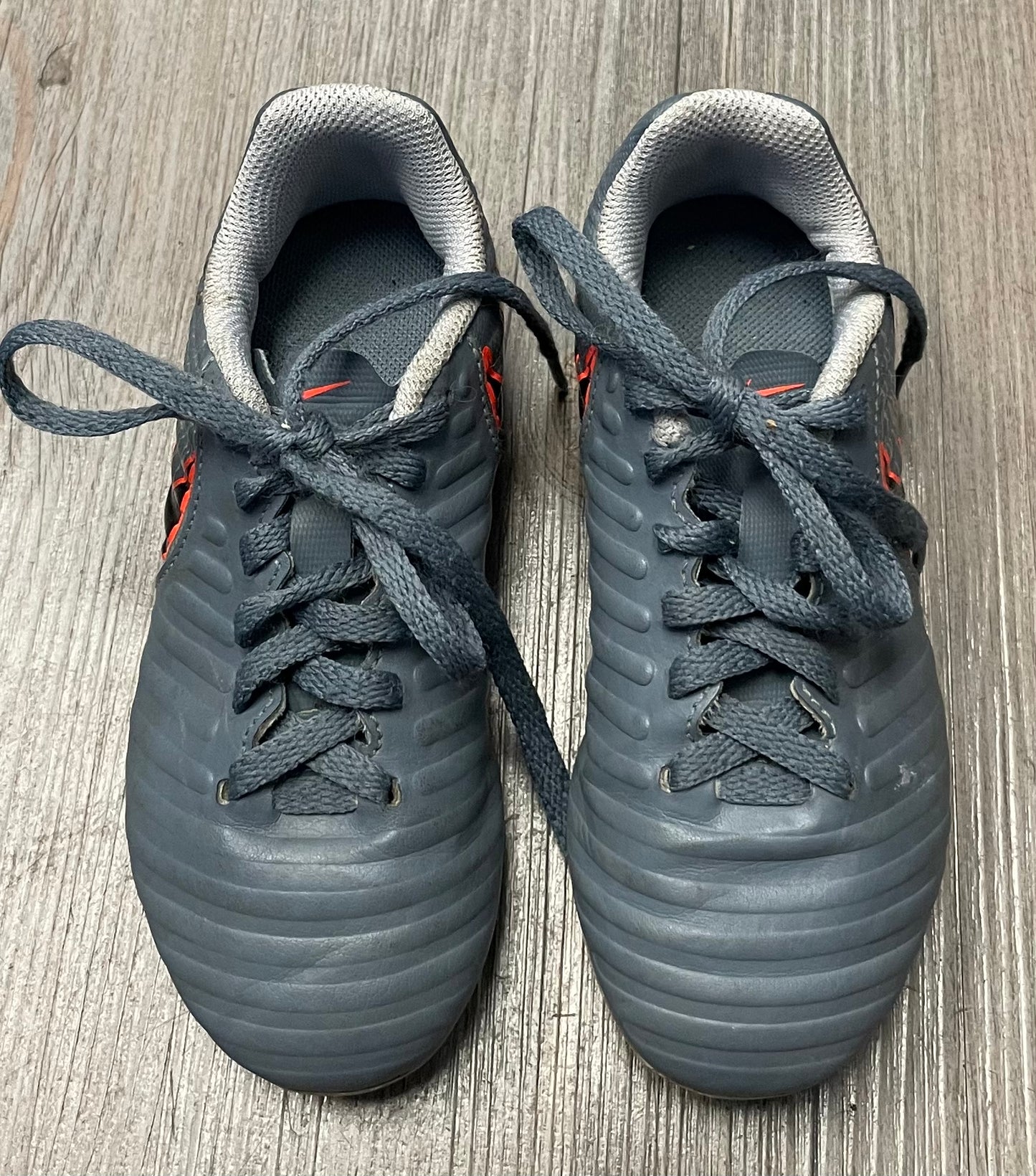Grey  Nike Soccer Shoes, 10T
