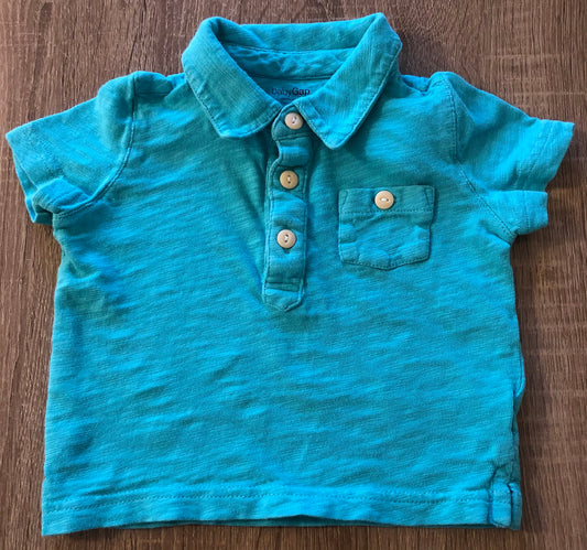 Teal  Baby Gap Polo, 6-12M