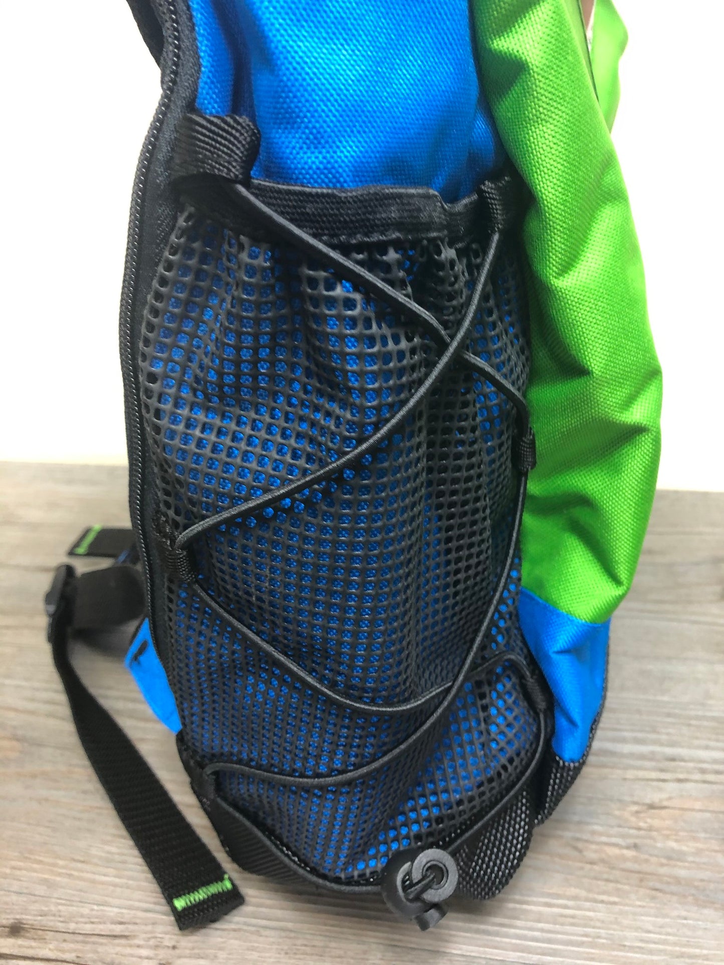 Blue/lim  I Coo Diaper Bag, New