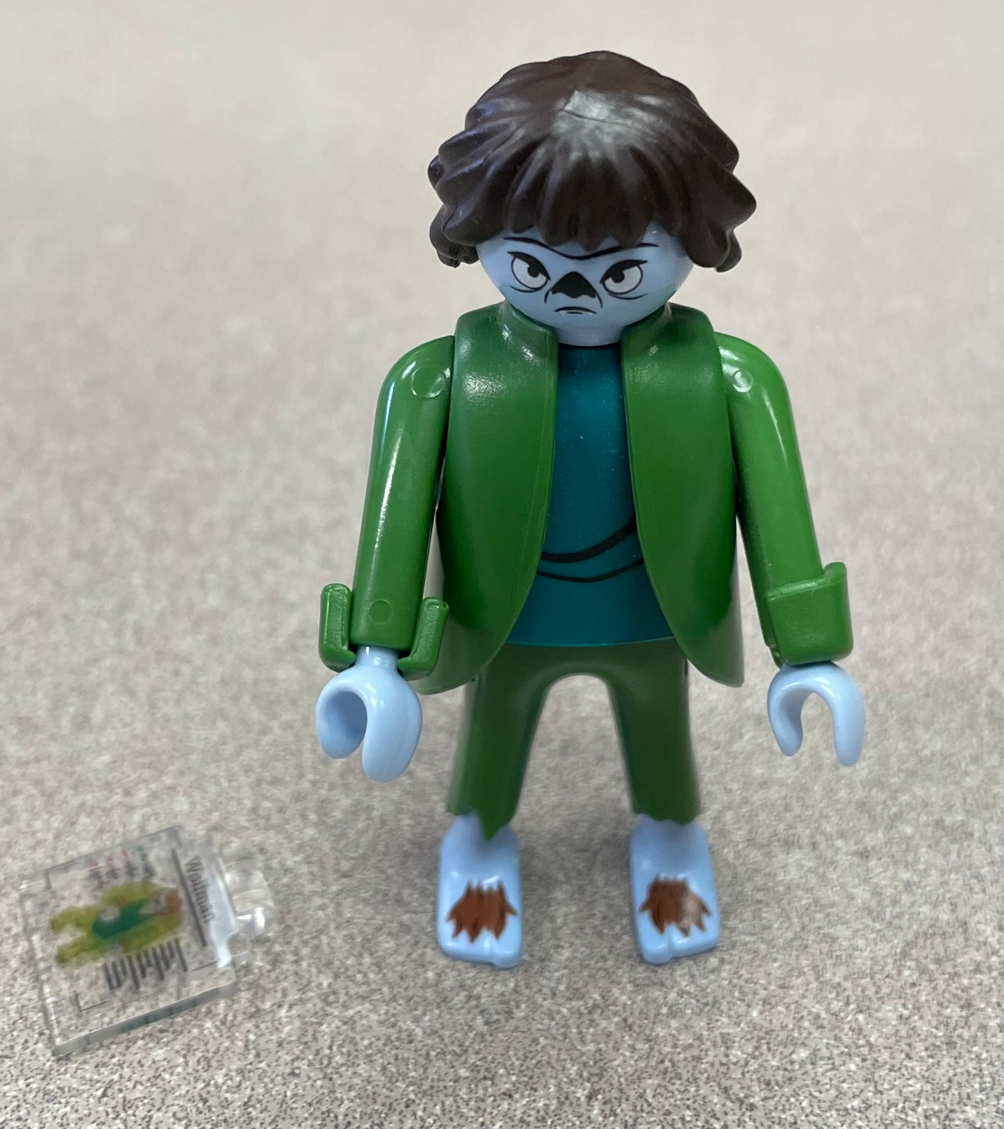 Green  Playmobil Wolfman, Pre-owned