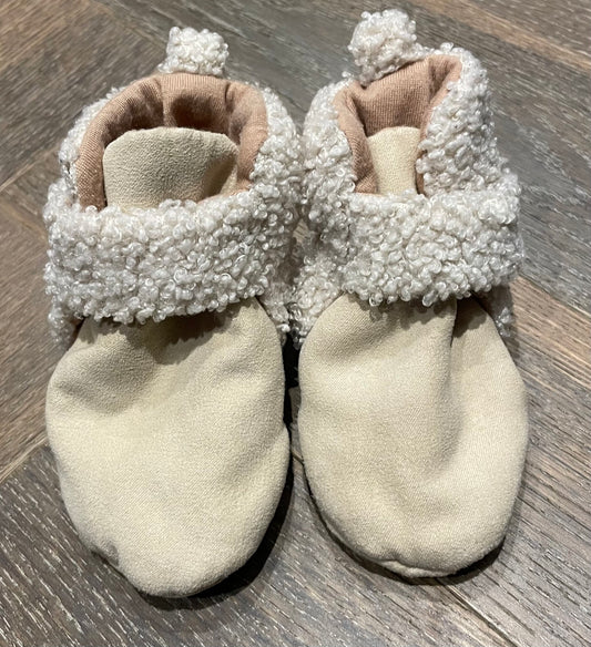 Beige  Baby Boots, 3-6M