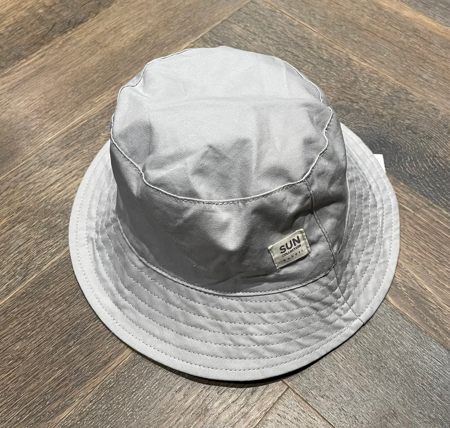 Grey  Boboli Bucket Hat, 52CM
