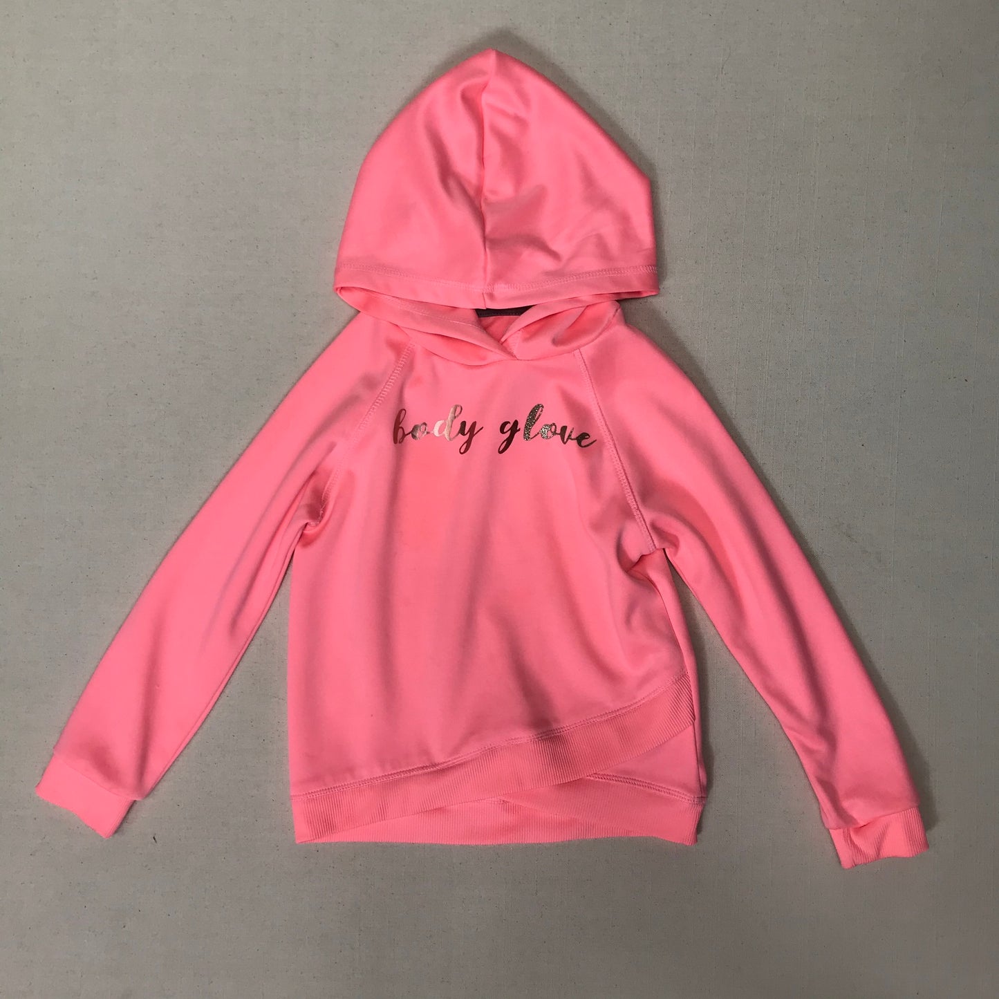 Pink  Body Glove Hoodie, 6Y
