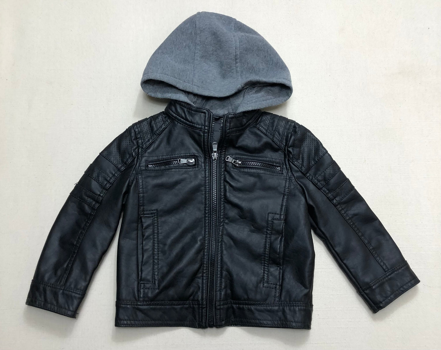 Black  Urban Republic Leather Ja, 3Y