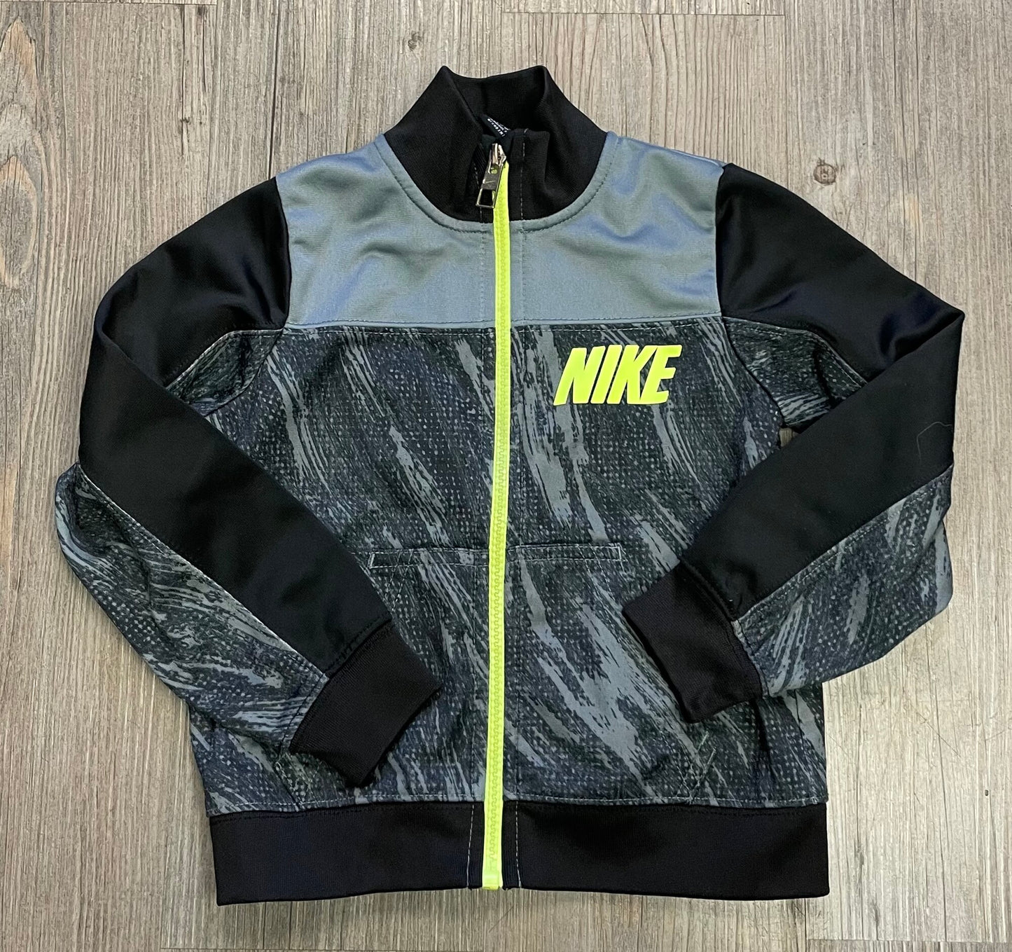 Grey  Nike Zip Up Sweater, 3Y