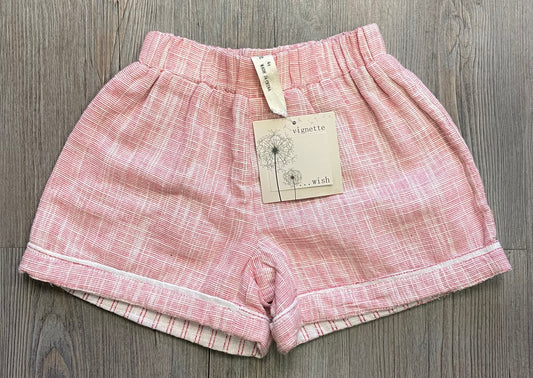Red/beig  Vignette Shorts, 4Y