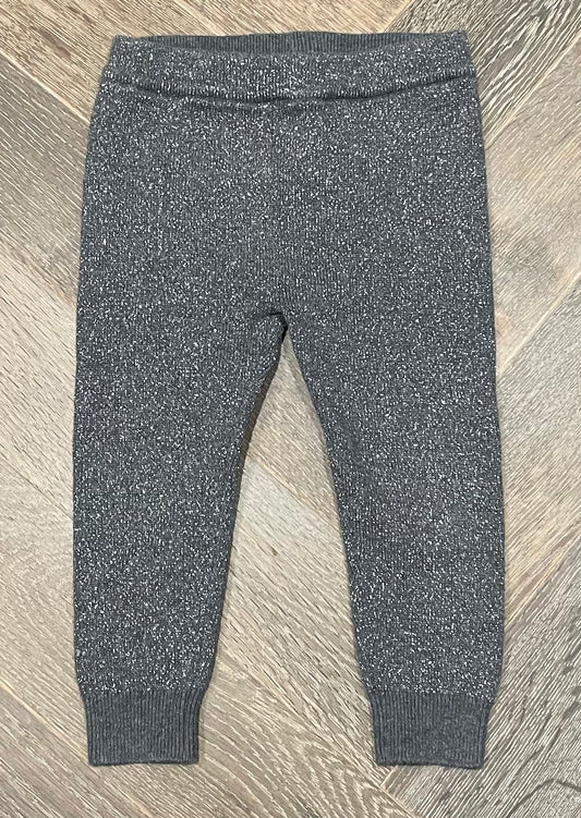 Grey  Gap Glitter Legging, 18-24M