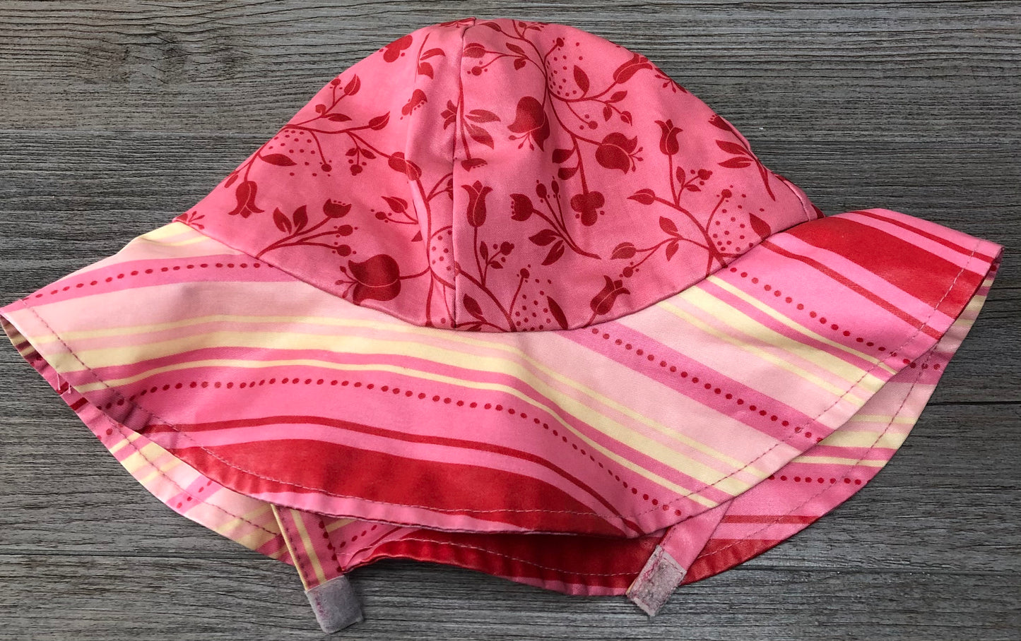 Pink  Hat With Chin Straps, None