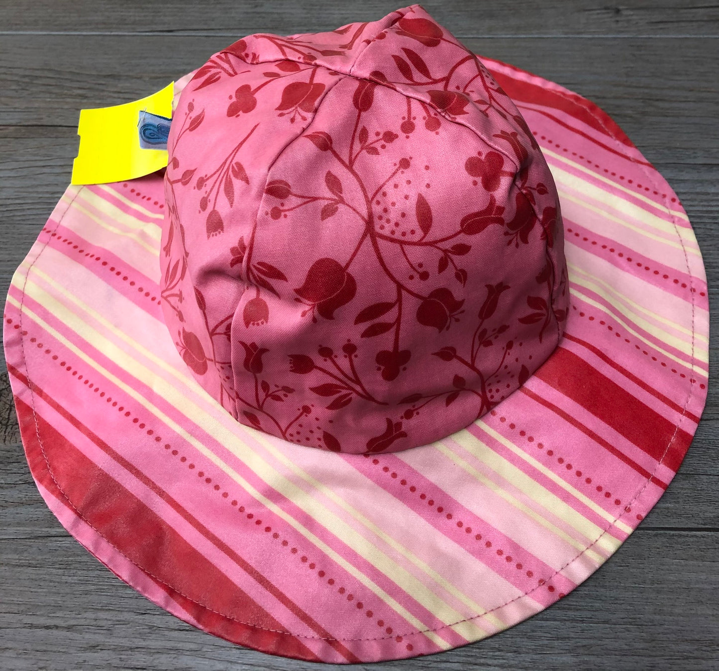 Pink  Hat With Chin Straps, None