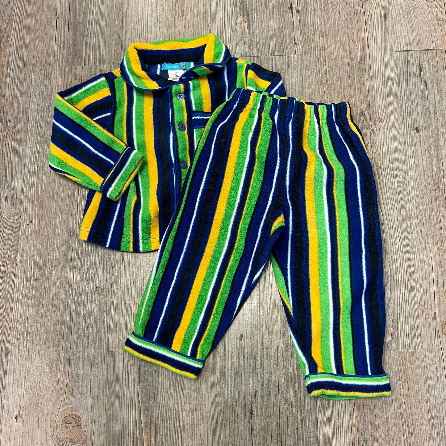 Multi  Jack And  Jill Pj Set, 12-18M