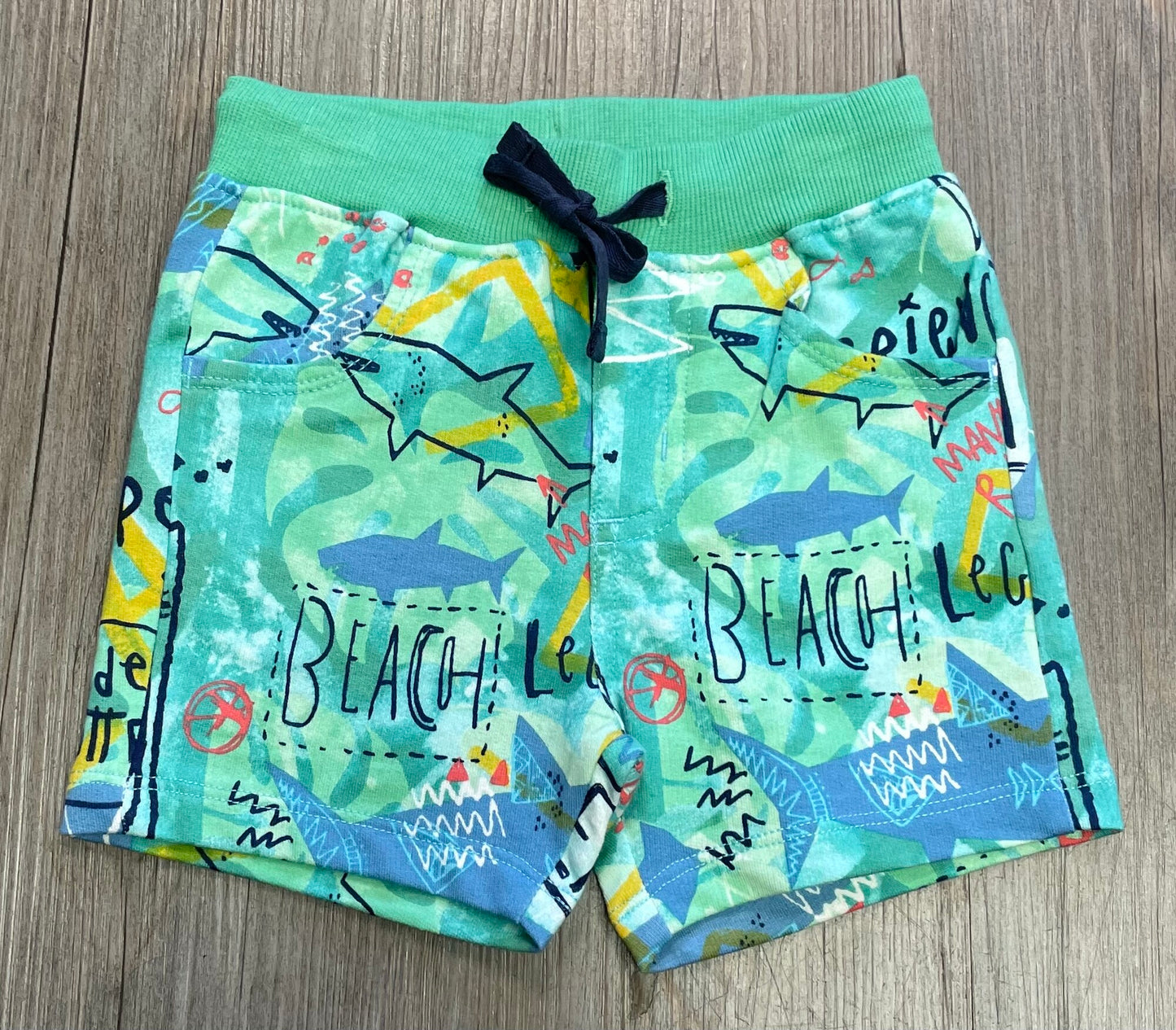 Green  Boboli Shorts - 9133, 12M
