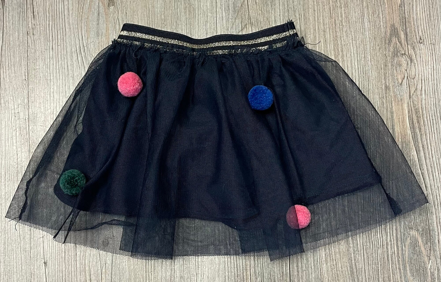 Navy  Blukids Pom Pom  Tutu, 18-24M