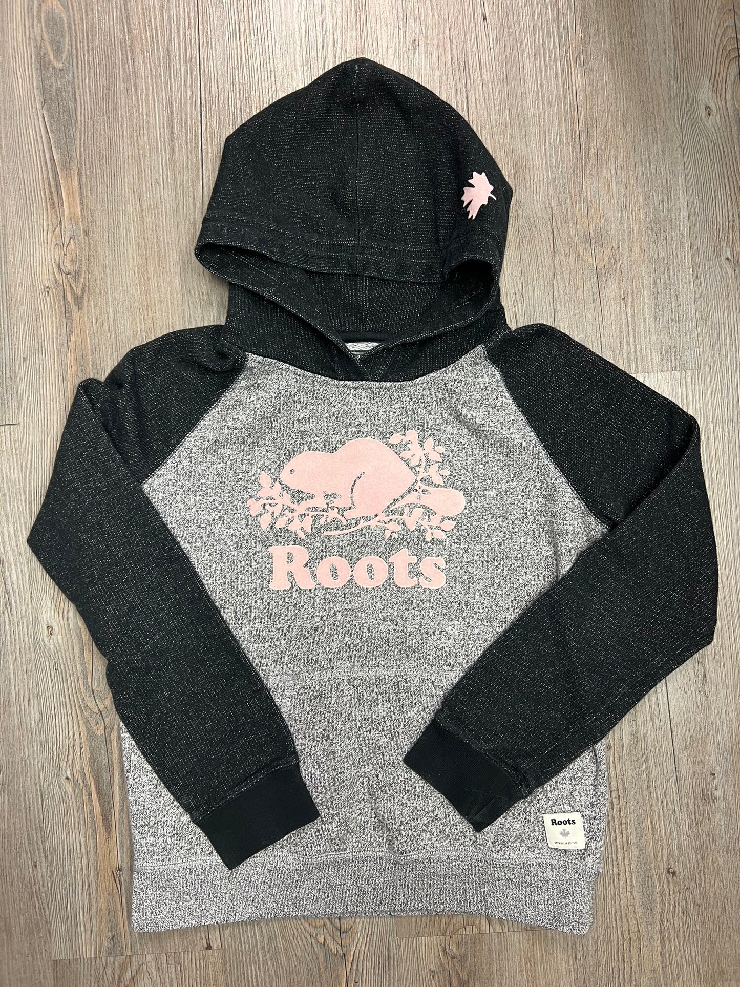 Grey  Roots Hoodie, 13-14Y