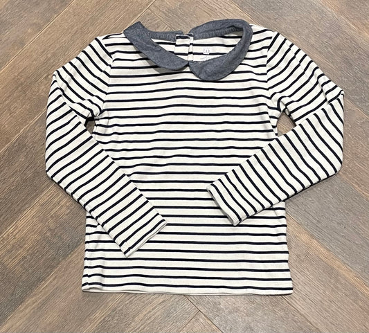 White/na  Gap LS Tee, 5Y