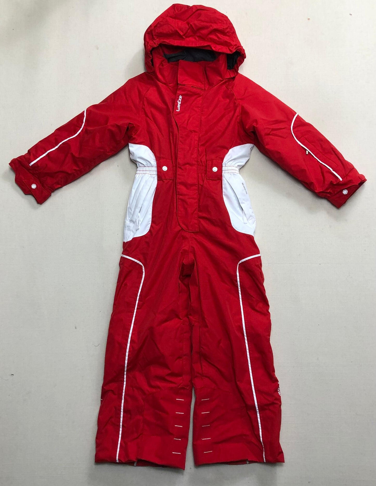 Red  Wedze Ski Suit, 4Y