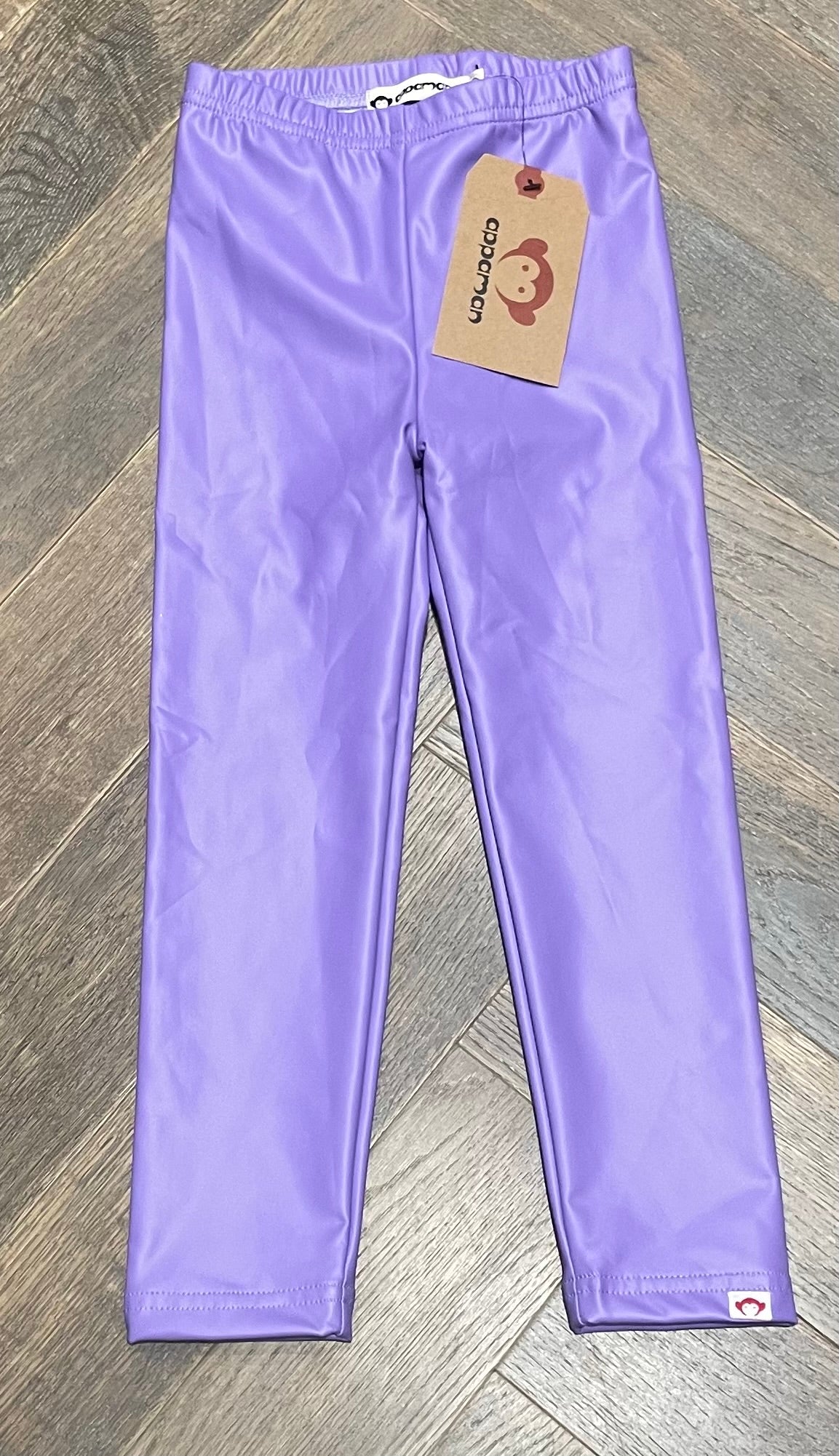 Lavander  Appaman Pleather Legging, 3Y