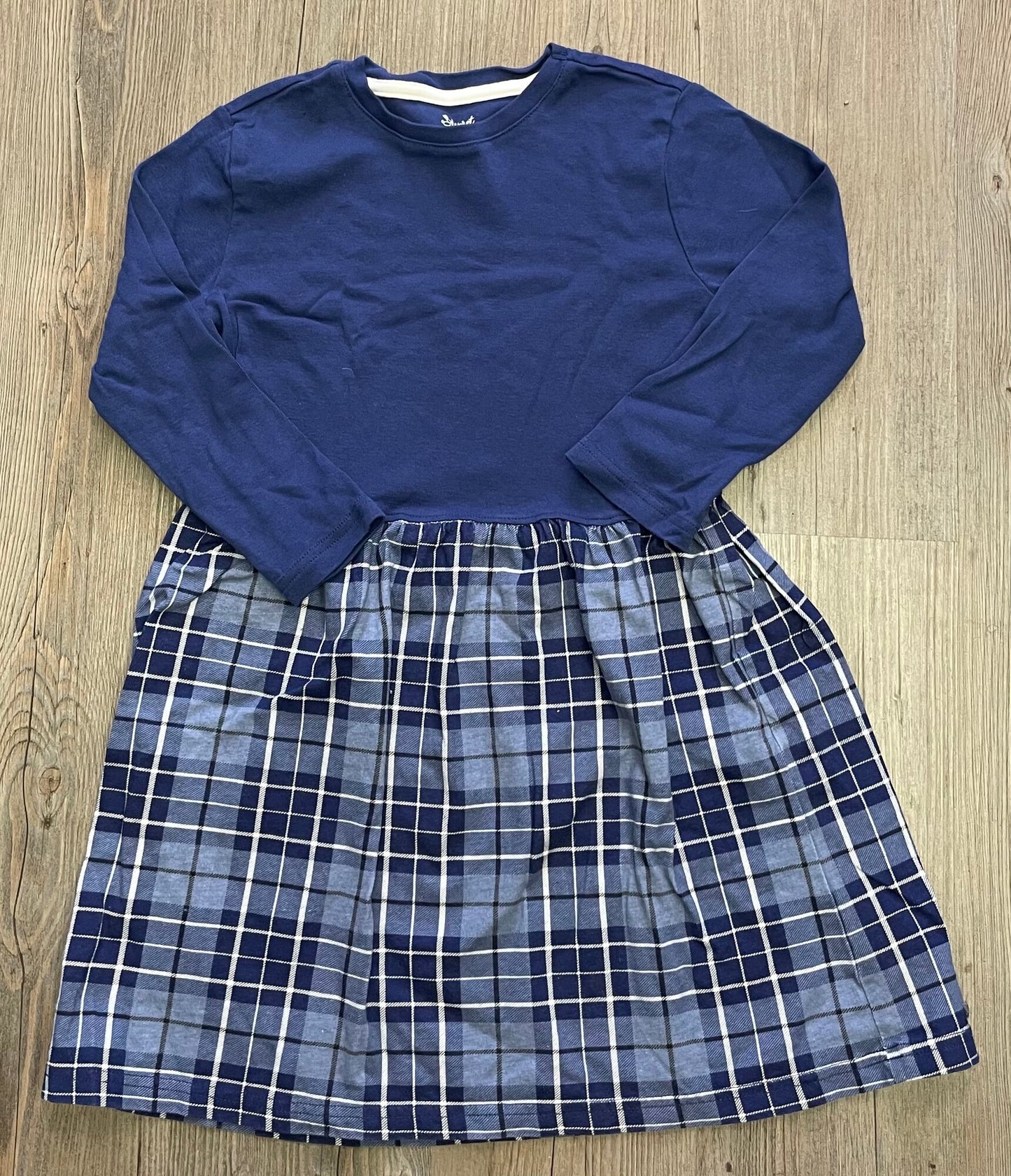Blue  Leveret Dress LS, 10Y