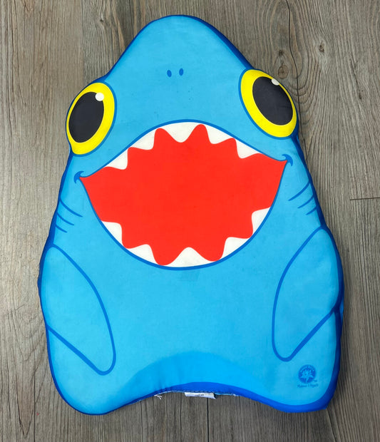 Blue  M&D Shark Kickboard, Pre-owned
