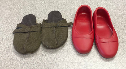 Multi  Journey Girl Doll Shoes, 2pairs