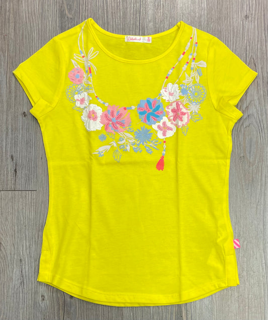 Yellow  Blillieblush Tee, 10Y