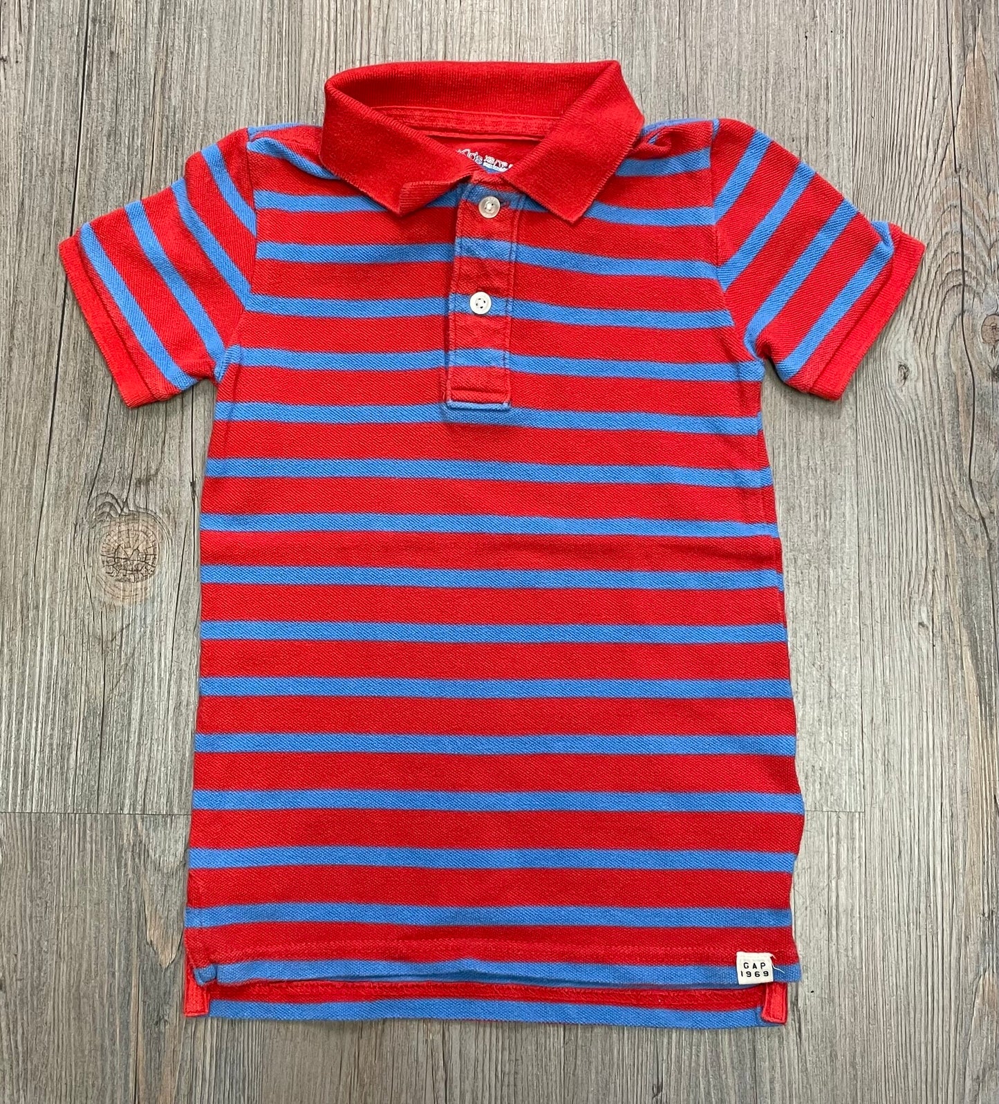 Red/blue  Gap Polo, 4-5Y