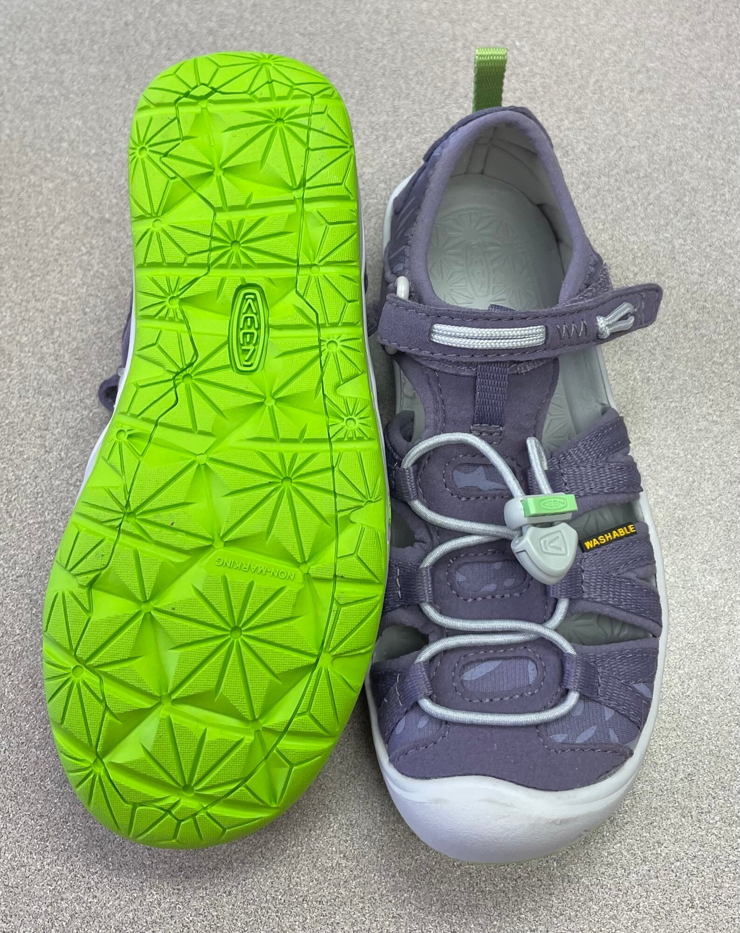 Purple  Keens Sandals, 13Y