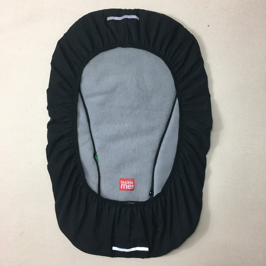 Black  Baby Parka Winter Cover, Carseat