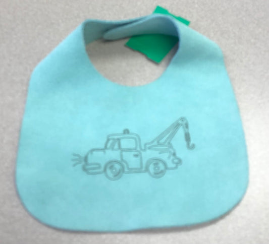 Green  Drooly Baby Bib, One Size