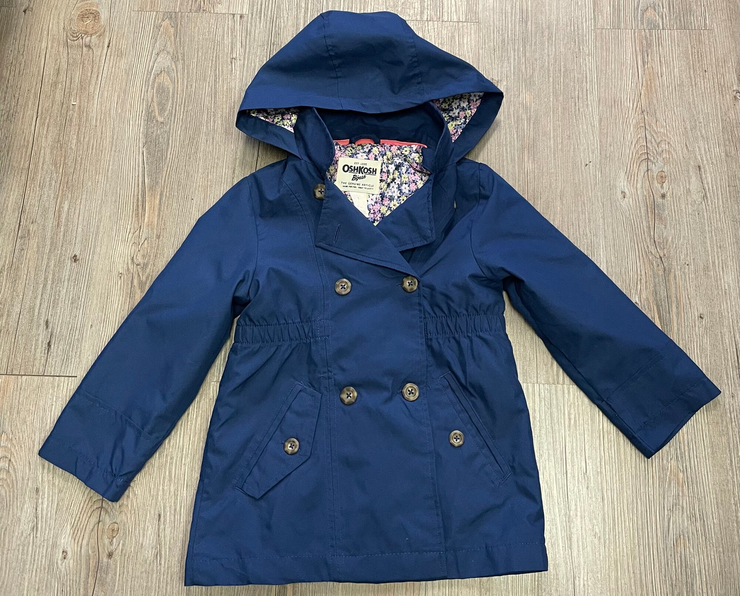 Navy  Oshkosh Jacket, 5Y
