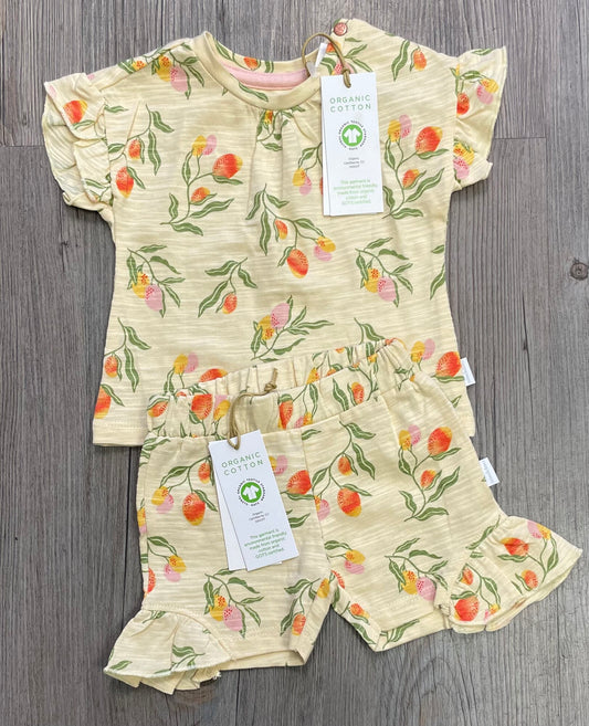 Floral  Noppies Clothing Set, 1-2M