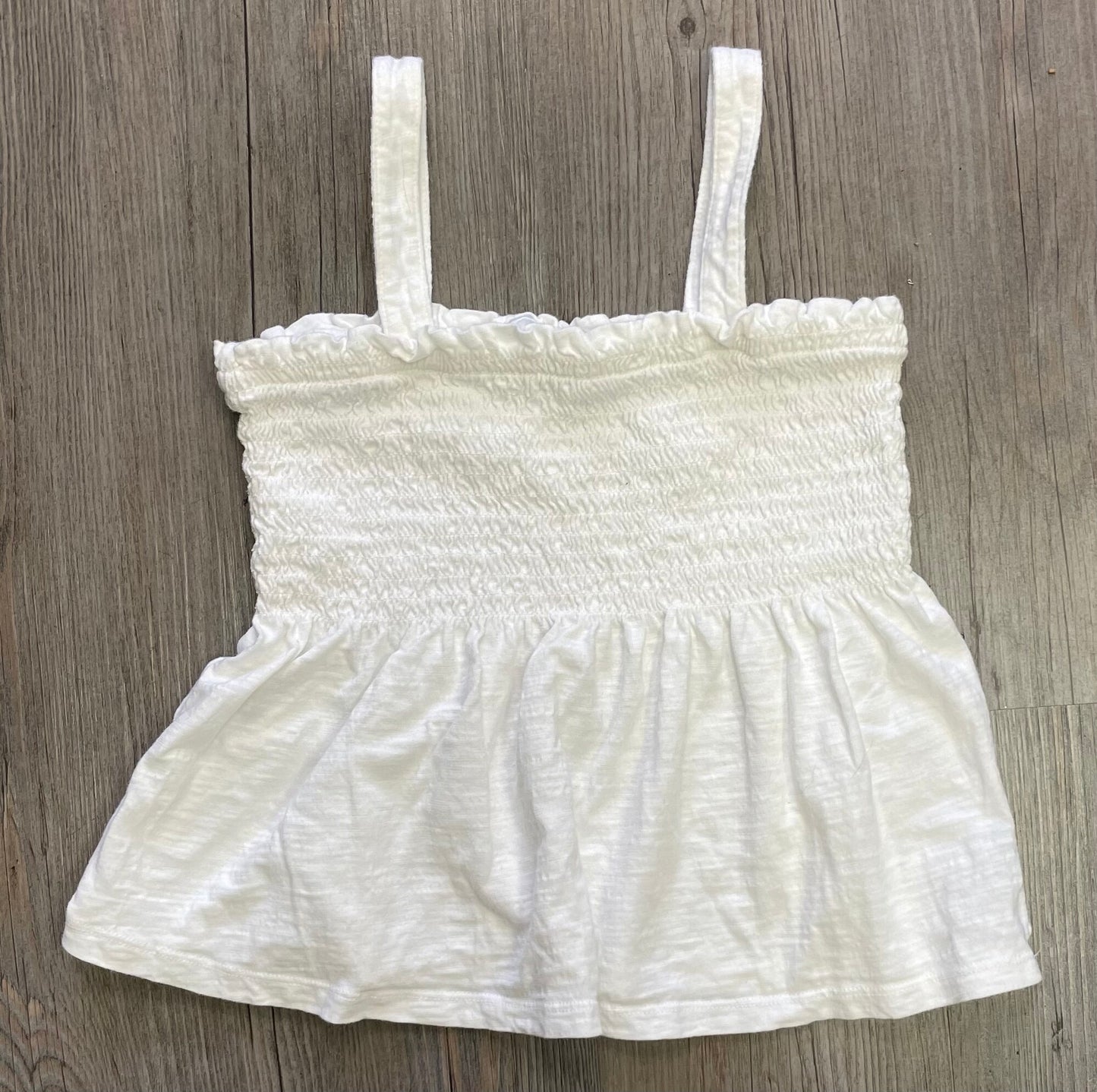 White  Gap Tank Top, 8Y