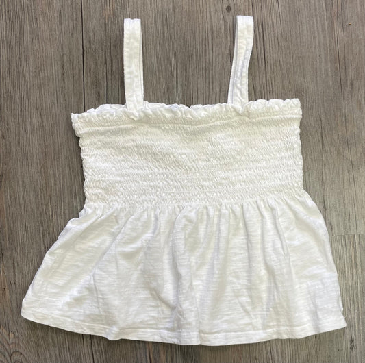 White  Gap Tank Top, 8Y