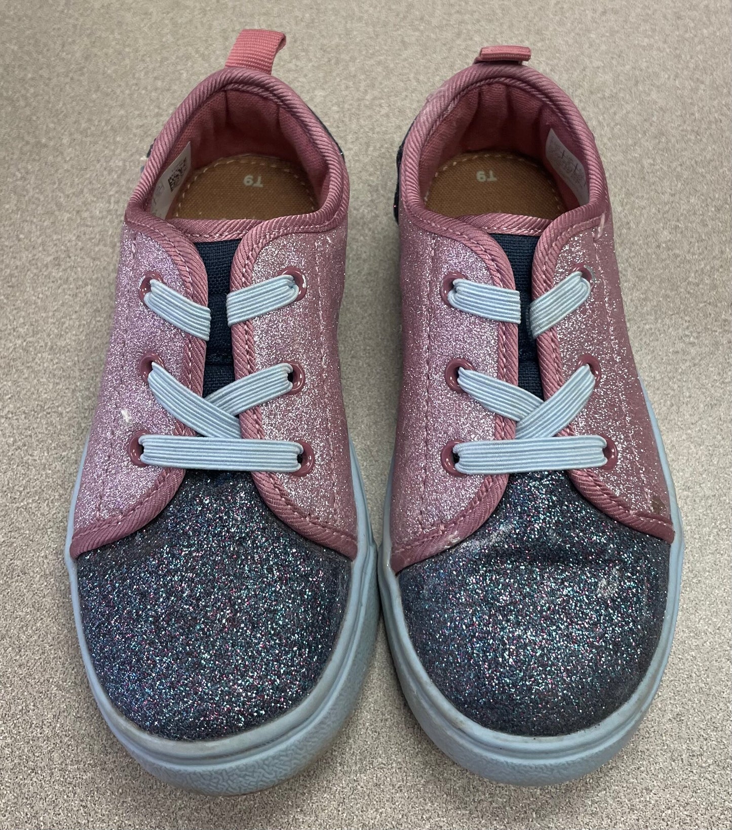 Multi  Toms Glitter Shoes, 9T