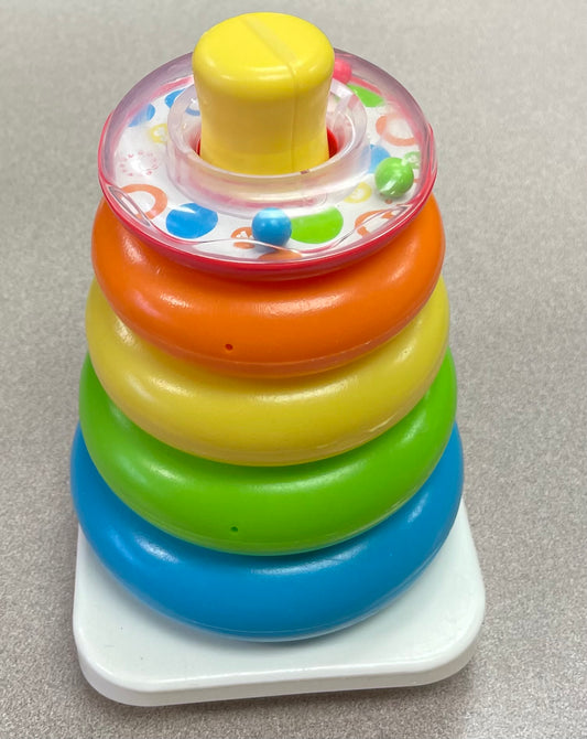 Multi  Fisher Price Stacking Rin, Pre-owned