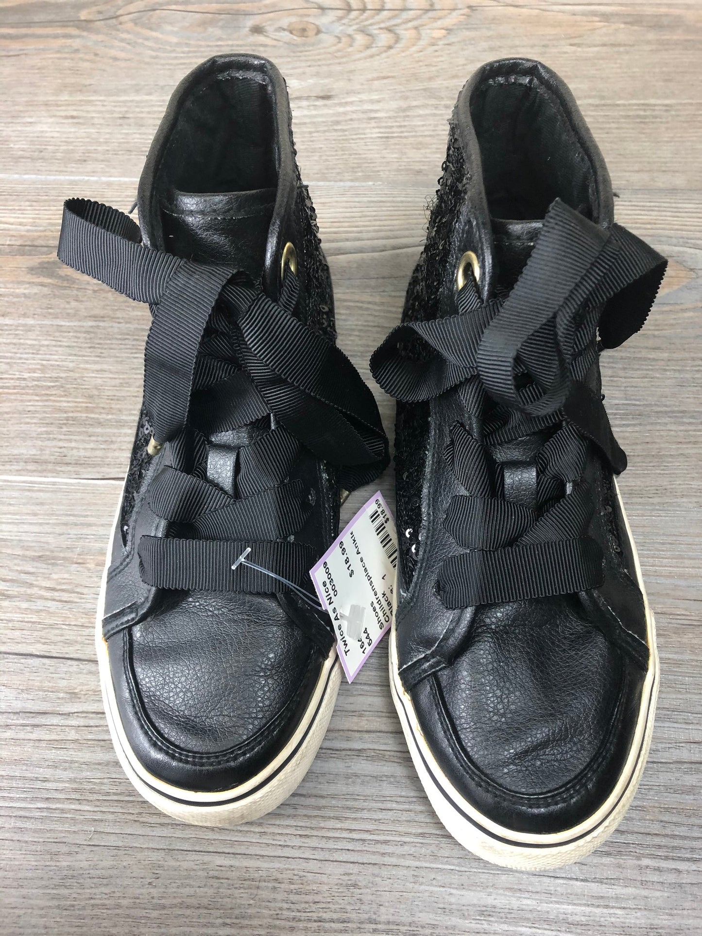 Black  Childrensplace Ankle Boot, 1Y