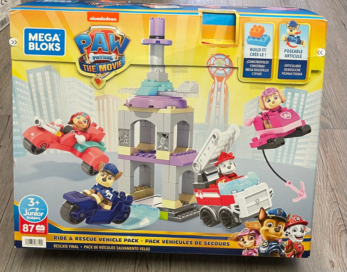 Multi  Mega Bloks Paw Patrol The, Pre-owned