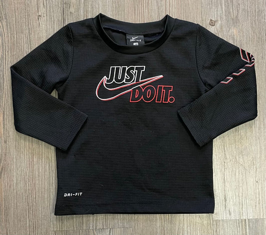 Black  Nike Active LS Tee, 24M