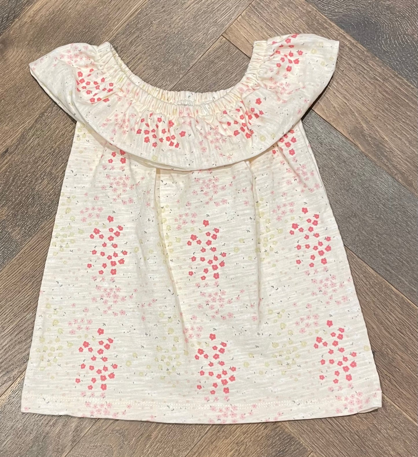 Floral  Vignette Zoe Top, 4Y