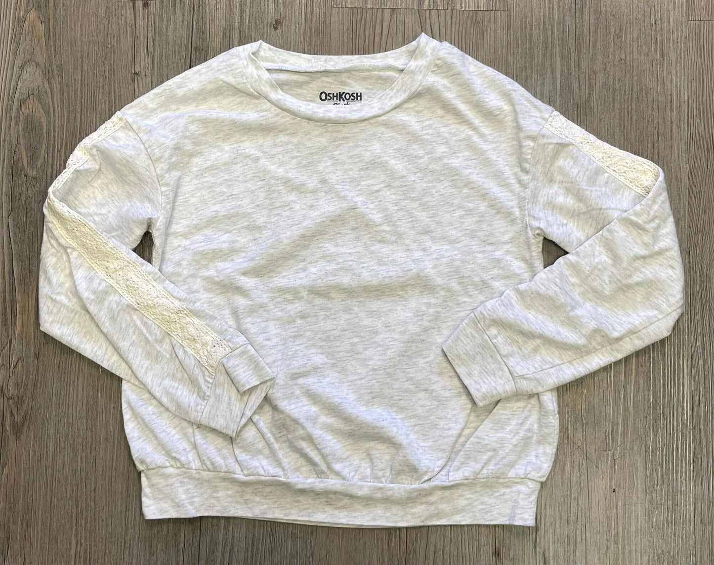 Grey  Oshkosh Shirt LS, 6Y