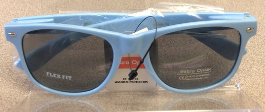 Blue  Flex Fit Sunglasses, Youth