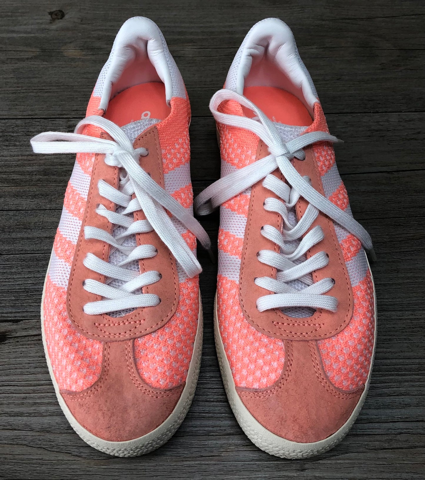 Orange  Adidas Running Shoes, 5.5Y